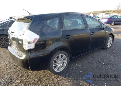 2012 Toyota Prius V Three из США, поврежденный, VIN JTDZN3EU3C3018761